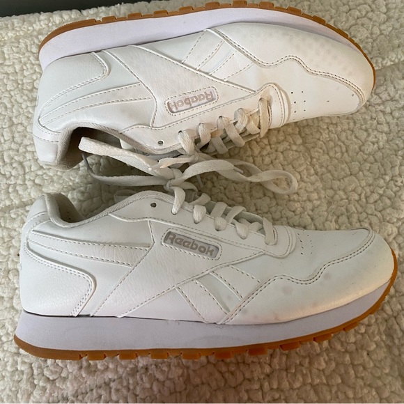 Reebok Womens Classic Harman Run CM9940 White Casual Shoes Sneakers Size 8 - Picture 5 of 7